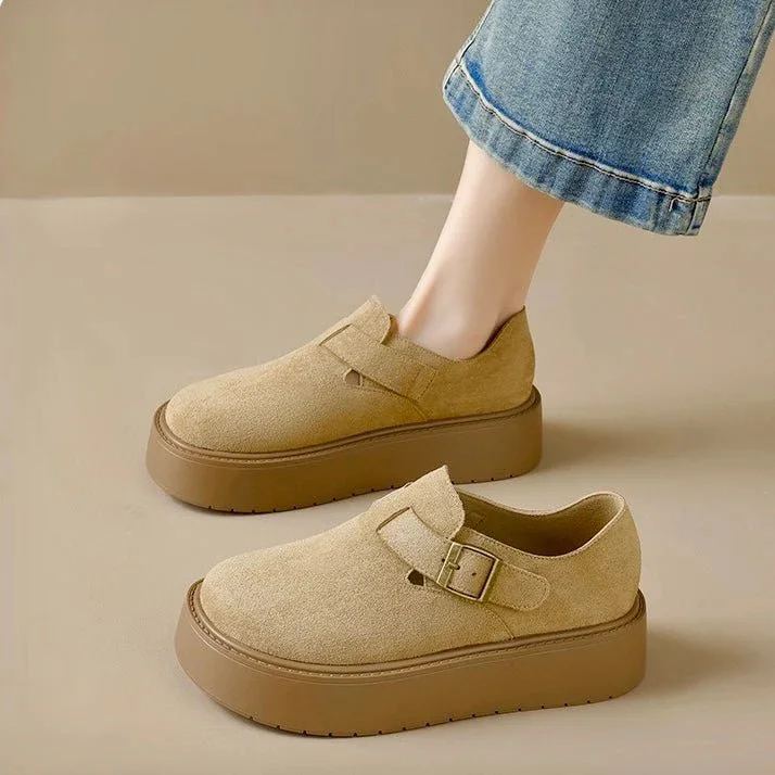 Women's Orthopedic Comfort Clogs | Suede Platform with Arch Support