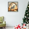(40*40cm)Wolf - Full Round Drill Diamond Painting
