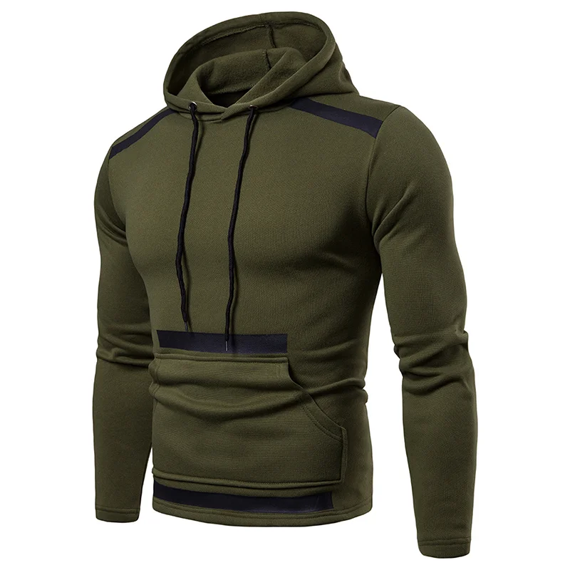 Casual mens colouring long sleeves hoodie / [viawink] /