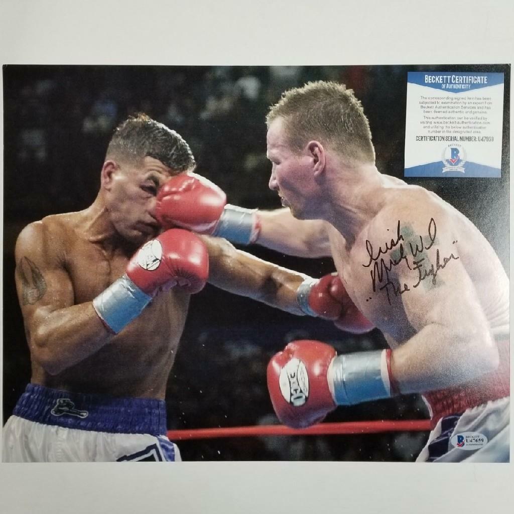 Irish Micky Ward signed 11x14 Photo Poster painting #2 The Fighter