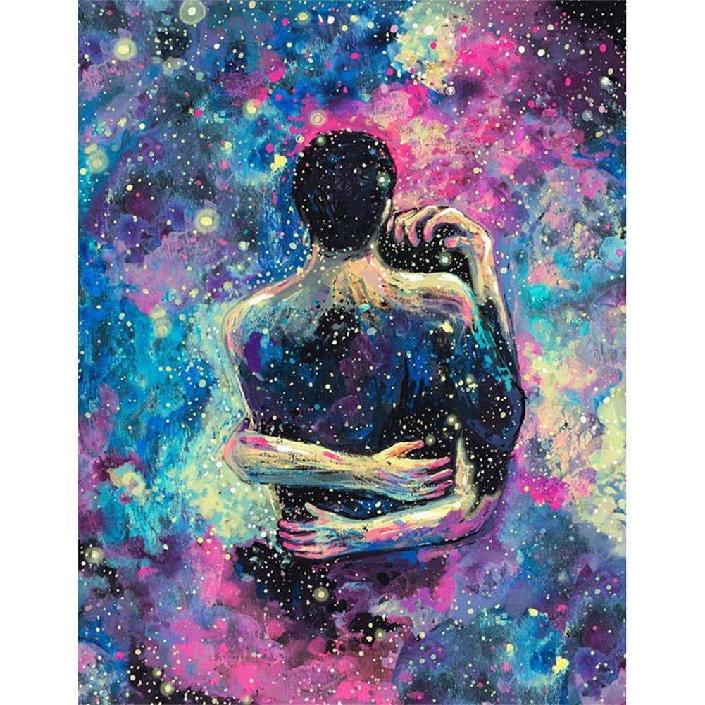 

40*50CM Paint By Numbers-Hugging, 501 Original