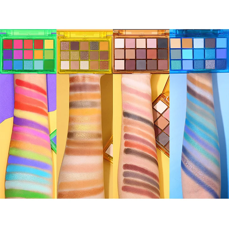 15-color Glass Sugar Eyeshadow Palette