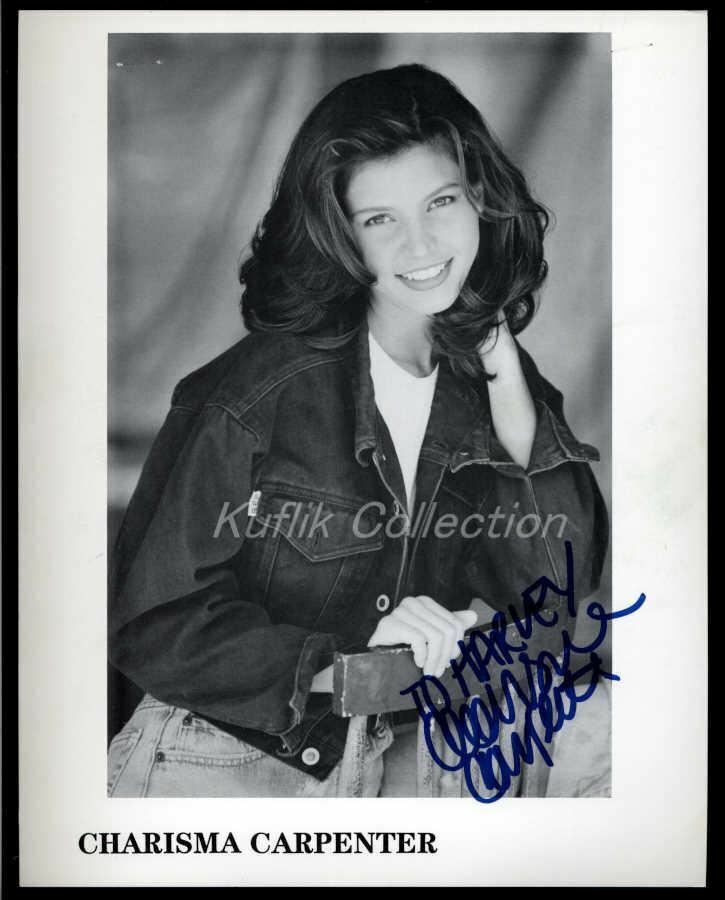 Charisma Carpenter - Signed Autograph Headshot Photo Poster painting - Buffy the Vampire Slayer