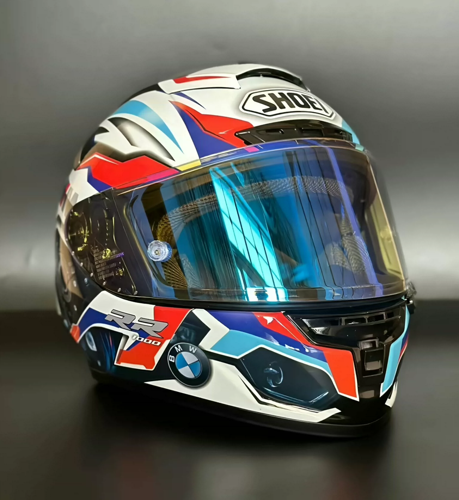SHOEI X14 bmw RR Motorcycle Sports Gear Full Face Fighting Stance Helmet 