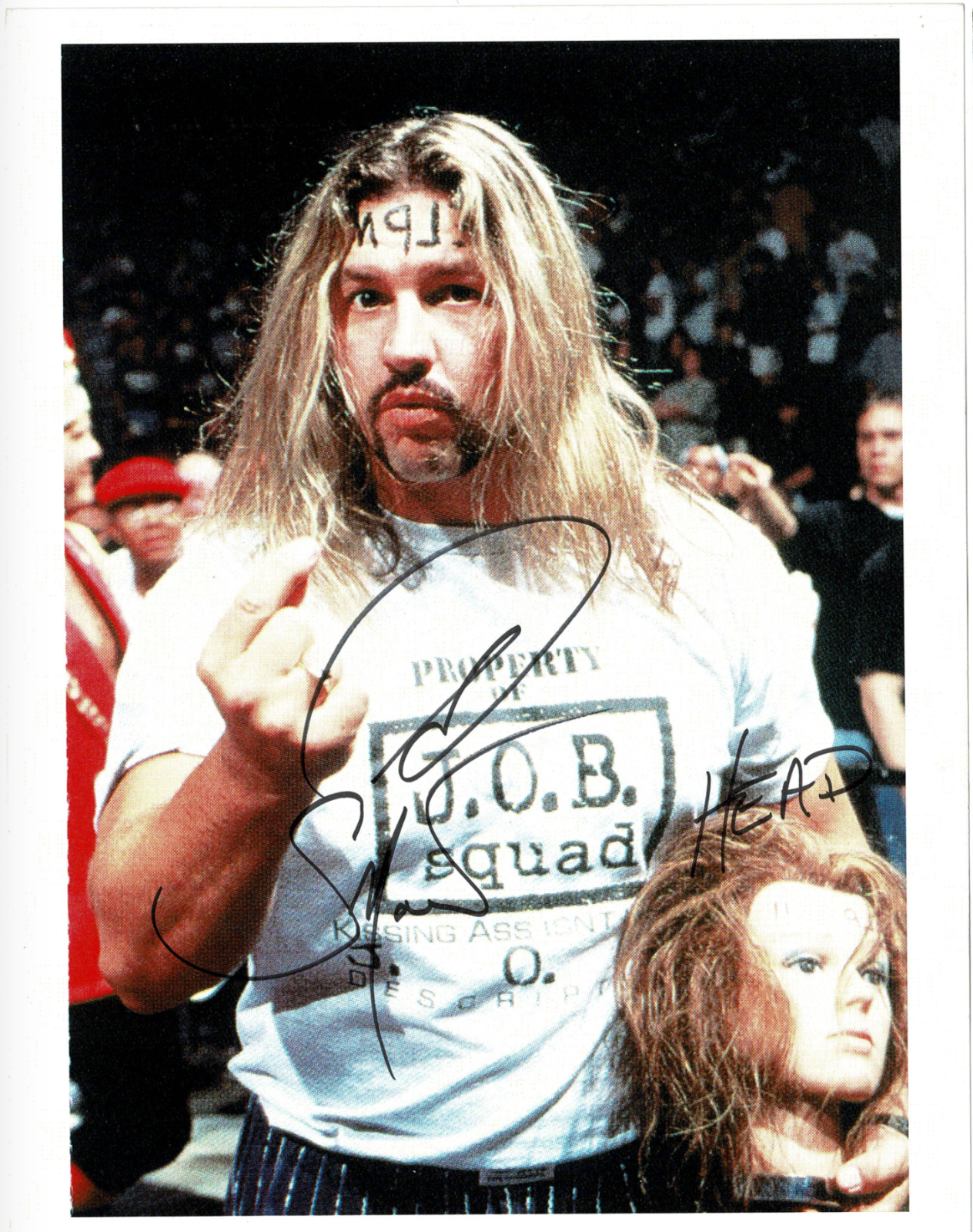 Al Snow signed autographed magazine Photo Poster painting! RARE! AMCo Authenticated! 13447