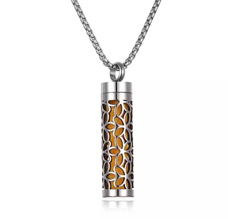 Aromatherapy pendant necklace-enhances charm