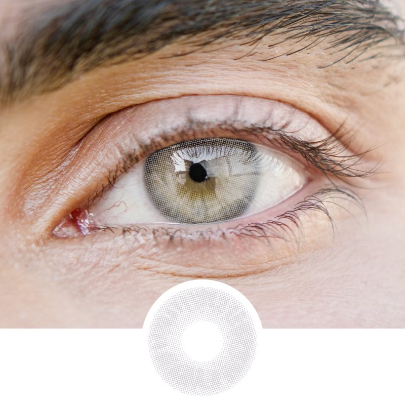Men'Mulberry ash(12 months) contact lenses