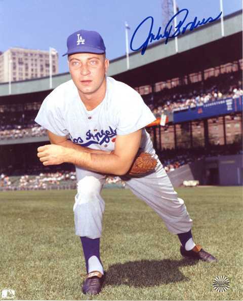 Johnny Podres Los Angeles LA Dodgers Autographed Signed 8x10 Photo Poster painting CFS COA