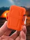 2Pcs Lighter Case Portable Lighter Pouch IP56 Waterproof Multi-Function for Men