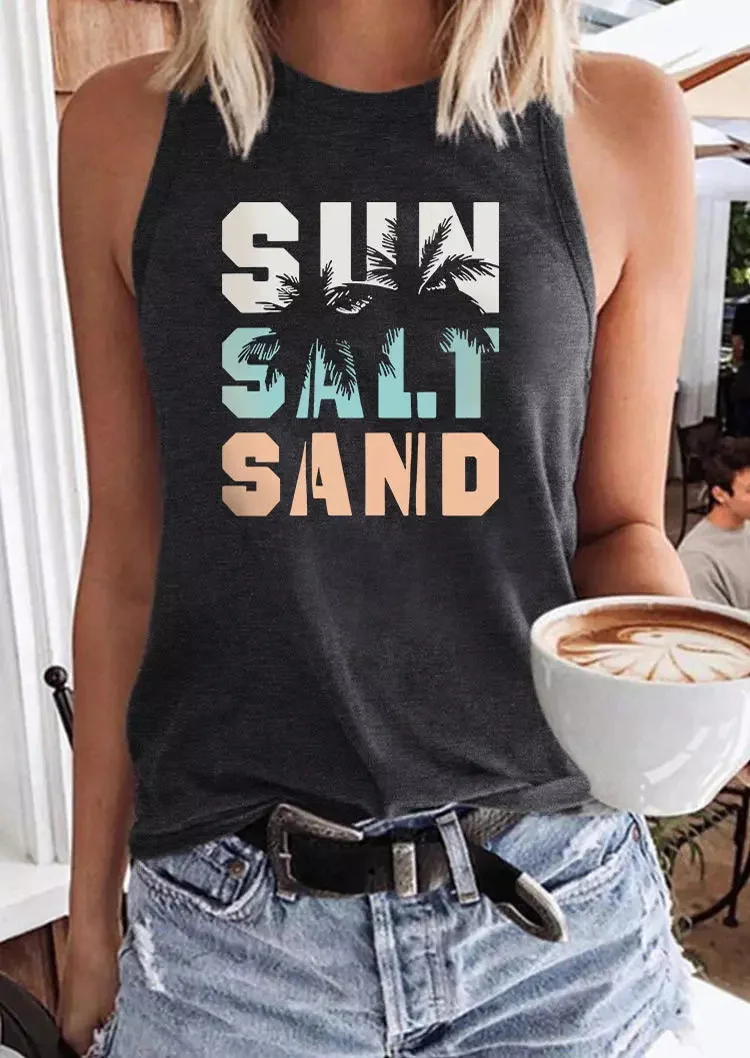 Sun Salt Sant Coconut Print Women's T-shirt