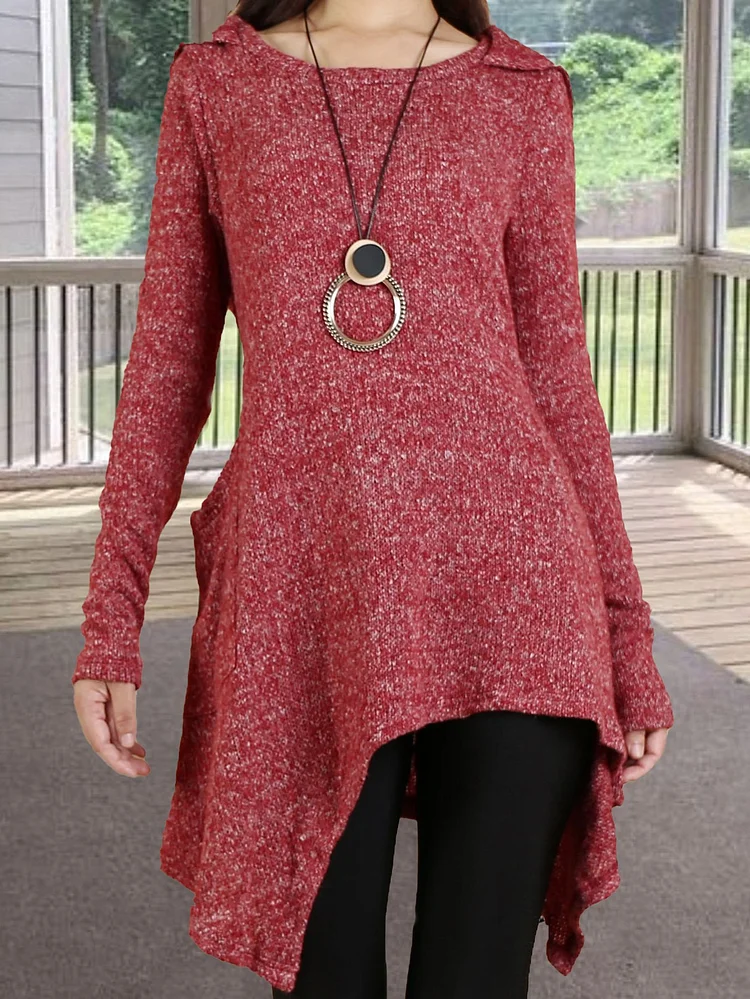 Hoodie Casual Regular Fit Dresses