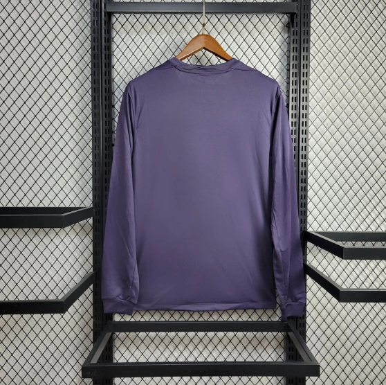 2024 England Away Long Sleeve Soccer Jersey Thai Quality