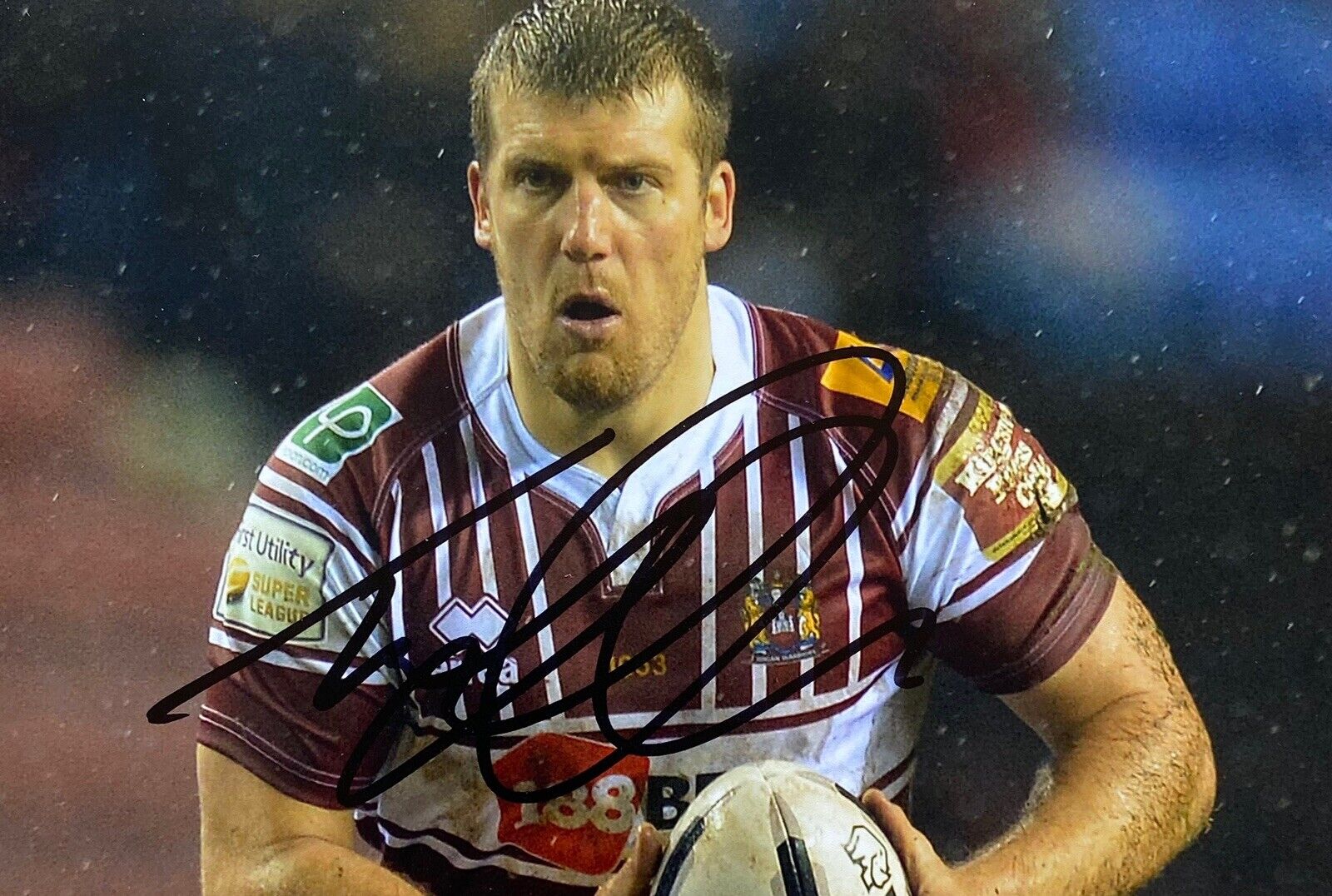 Tony Clubb Genuine Hand Signed 6X4 Photo Poster painting - Wigan Warriors 2