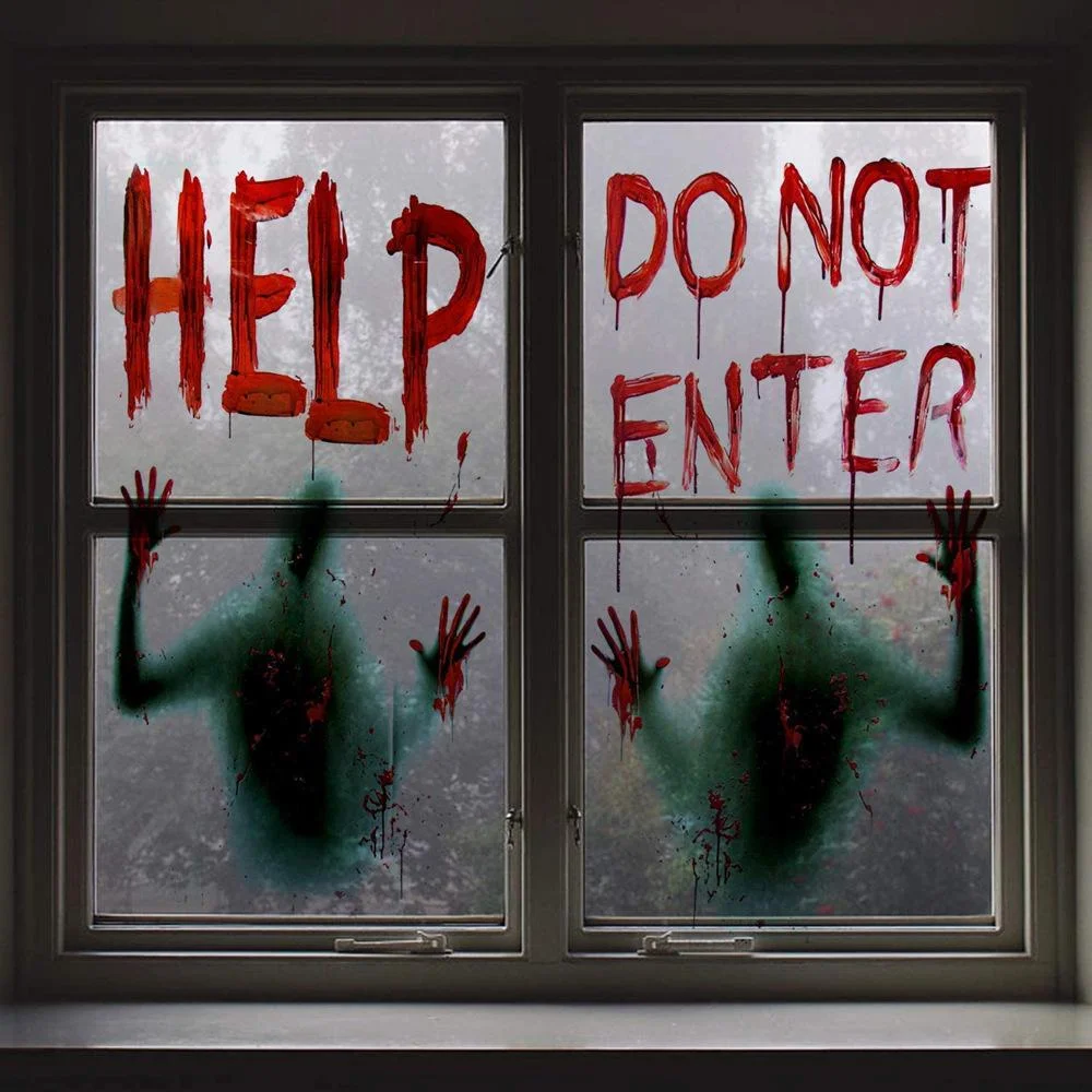 Creative Ghost Hand Zombie Halloween Wall Sticker