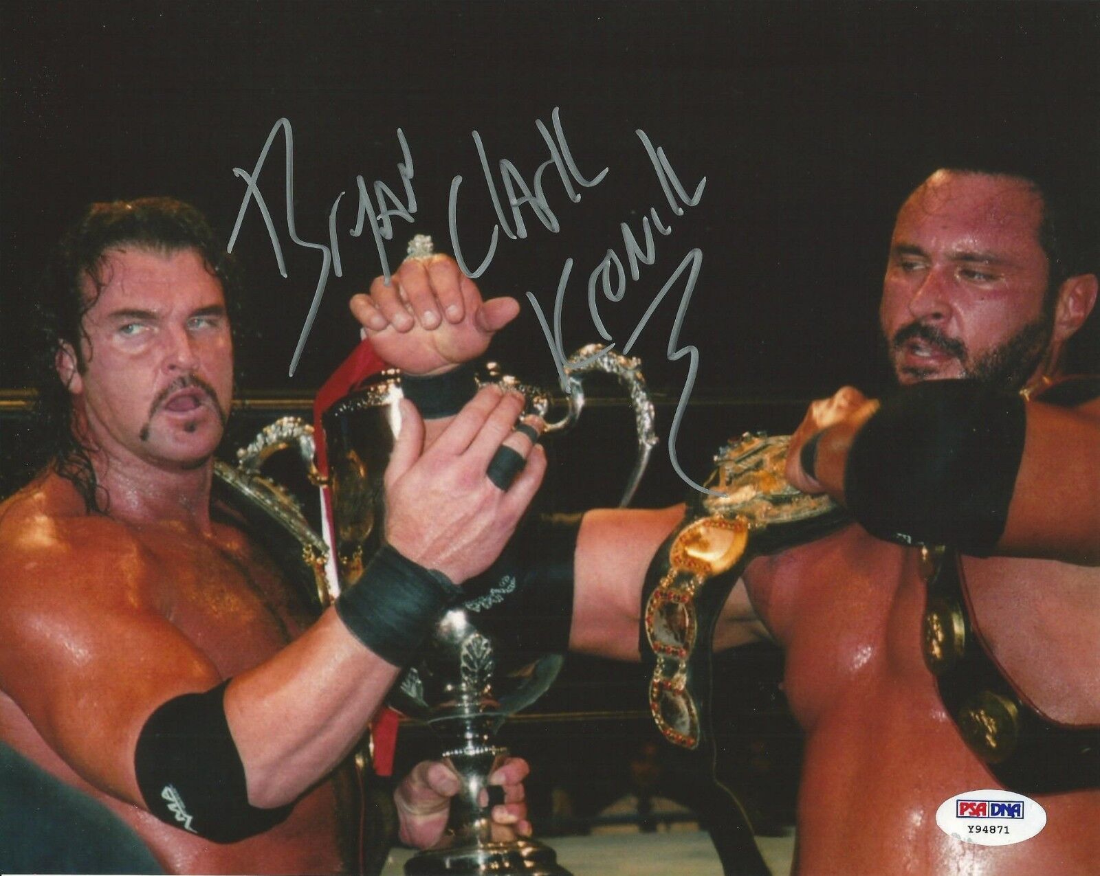 Bryan Clark Signed 8x10 Photo Poster painting PSA/DNA WWE Autograph AJPW All Japan Kronik WCW