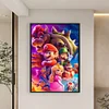 Super Mario Bros.-11CT Stamped Cross Stitch 40*60cm/15.75*23.62in (Big Size)