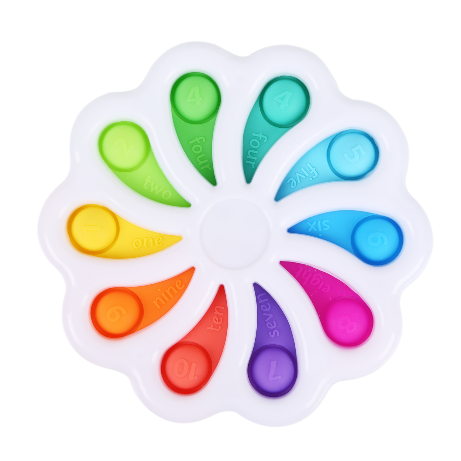 

Rainbow- Pop It Fidget Toy, 501 Original