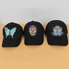 DIY diamond painting baseball cap | skull