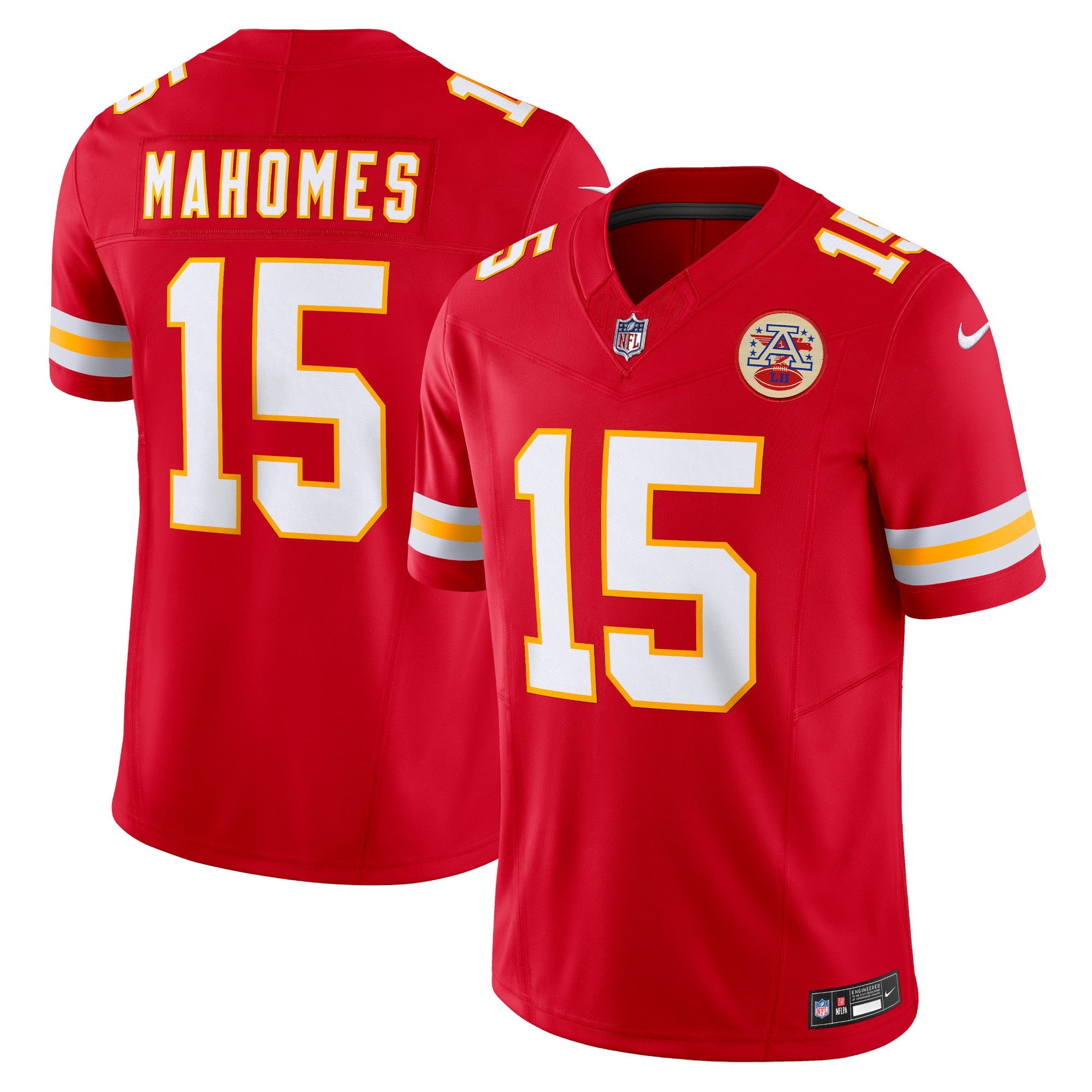 Patrick Mahomes Kansas City Chiefs Nike Vapor F.U.S.E. Limited Jersey - Red mysite