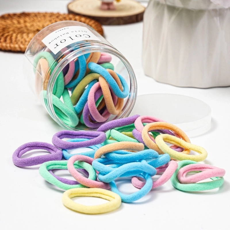 Women’s Minimalist Solid Color Cloth Hair Tie