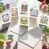 6PCS Diamond Painting Happy Easter Greeting Card Kit for Birthdays Thanksgiving & Special Occasion