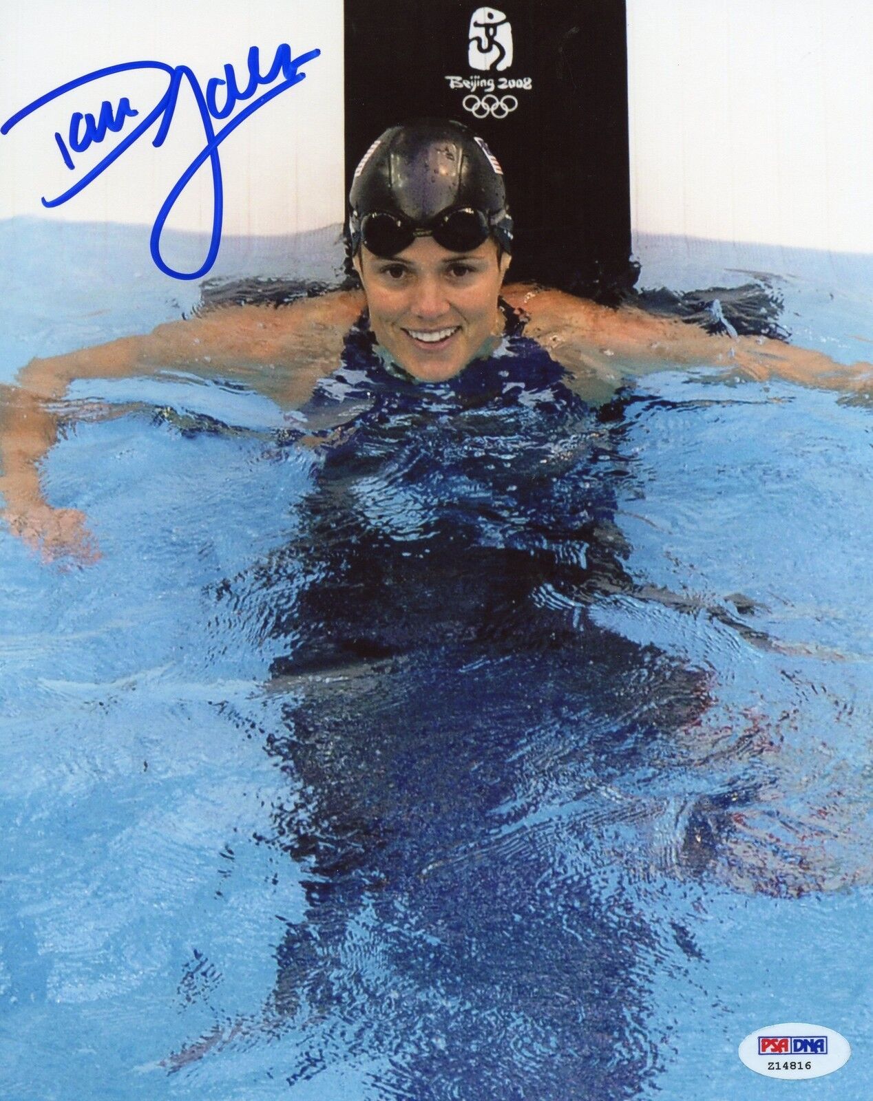 Dara Torres 8x10 Photo Poster painting Signed Autographed Auto PSA DNA Olympic Gold Swimming