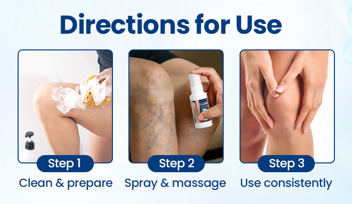 Timilk® VenoRelief Botanical Leg Spray
