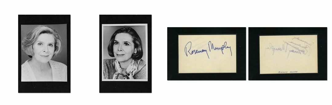 Rosemary Murphy - Signed Autograph and Headshot Photo Poster painting set - To Kill a Mockingbir