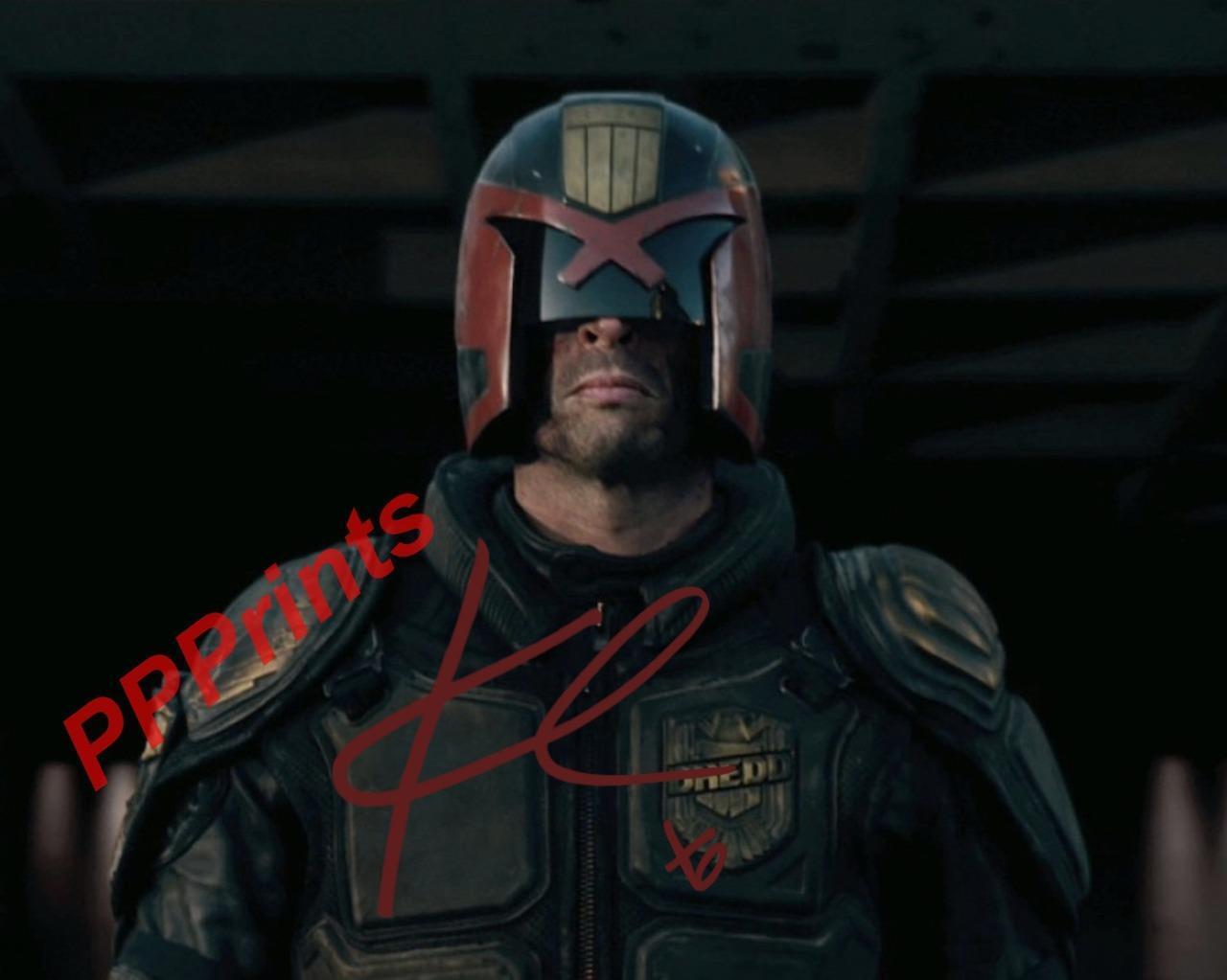 KARL URBAN Judge Dredd 3D AUTOGRAPHED 10X8 SIGNED REPRO Photo Poster painting PRINT