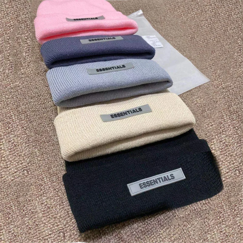 FEAR OF GOD ESSENTIALS Knitted Wool Hat ESSENTIALS Beanie