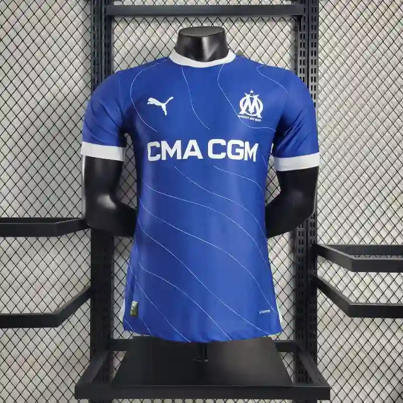 23-24 Player Marseille Soccer Jersey Away