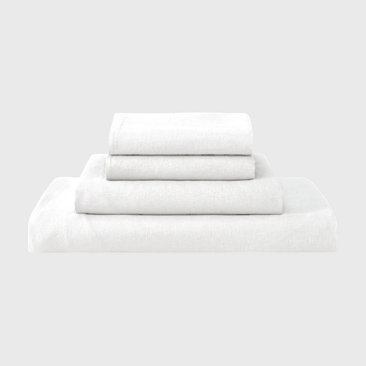 White French Linen Sheet Set Linen Time