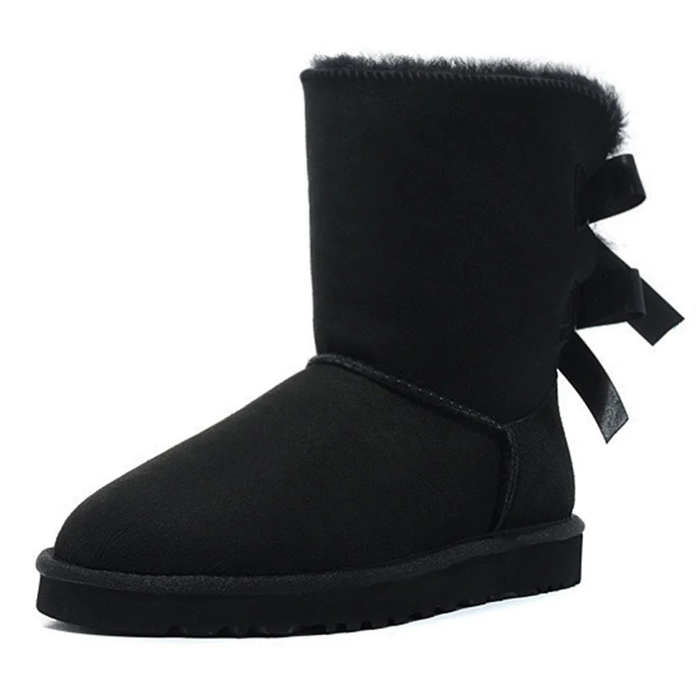 Calf high winter boots best sale