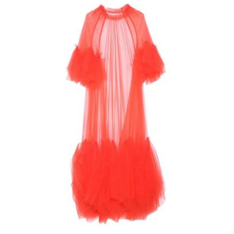 Brownm Hem Pleated Holiday Long Elegant Dresses