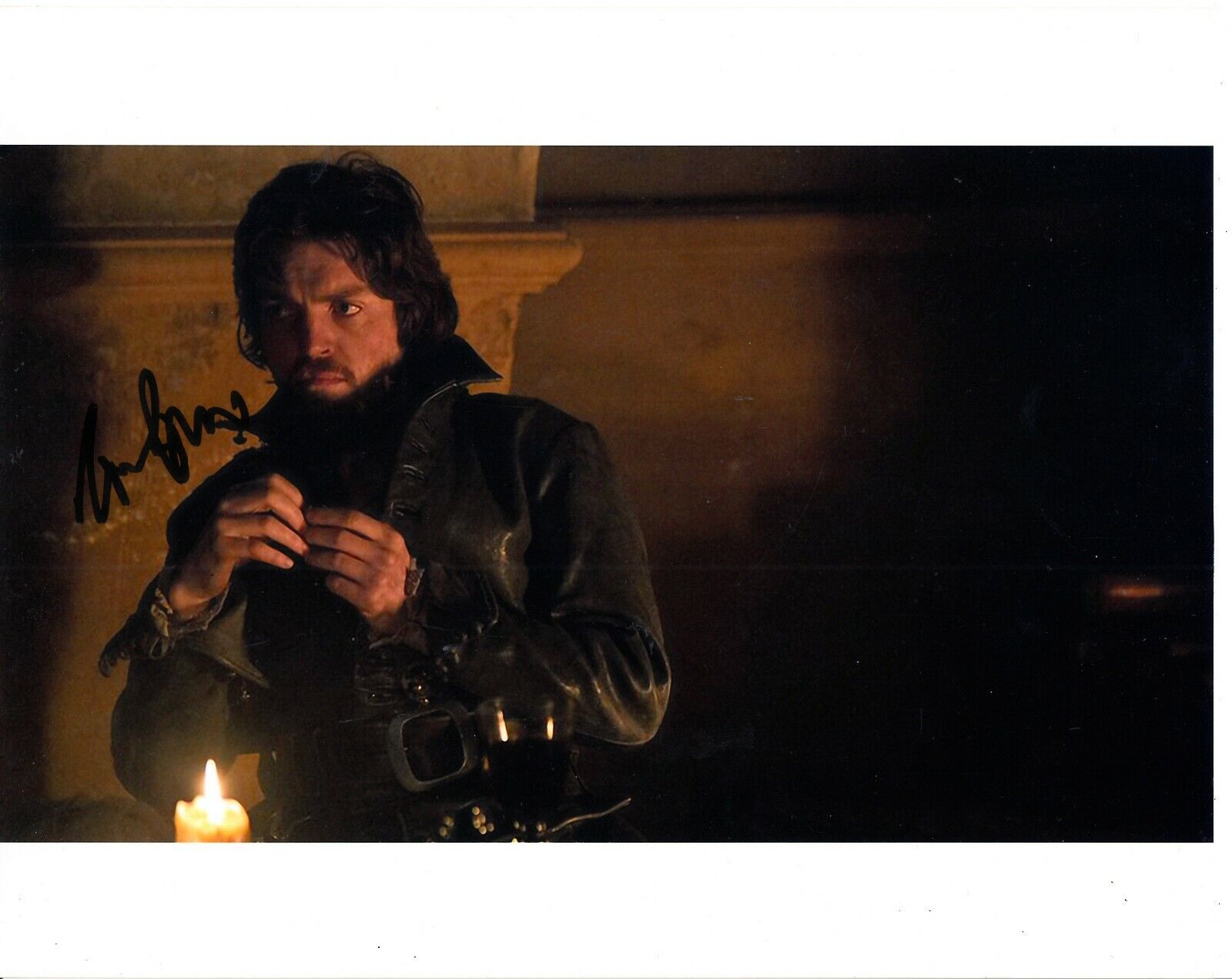 TOM BURKE SIGNED THE MUSKETEERS Photo Poster painting UACC REG 242 (1)