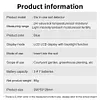 6 in 1 Soil Tester Fertility/Temp/Moisture/Sunlight/Humidity/PH Meter for Garden