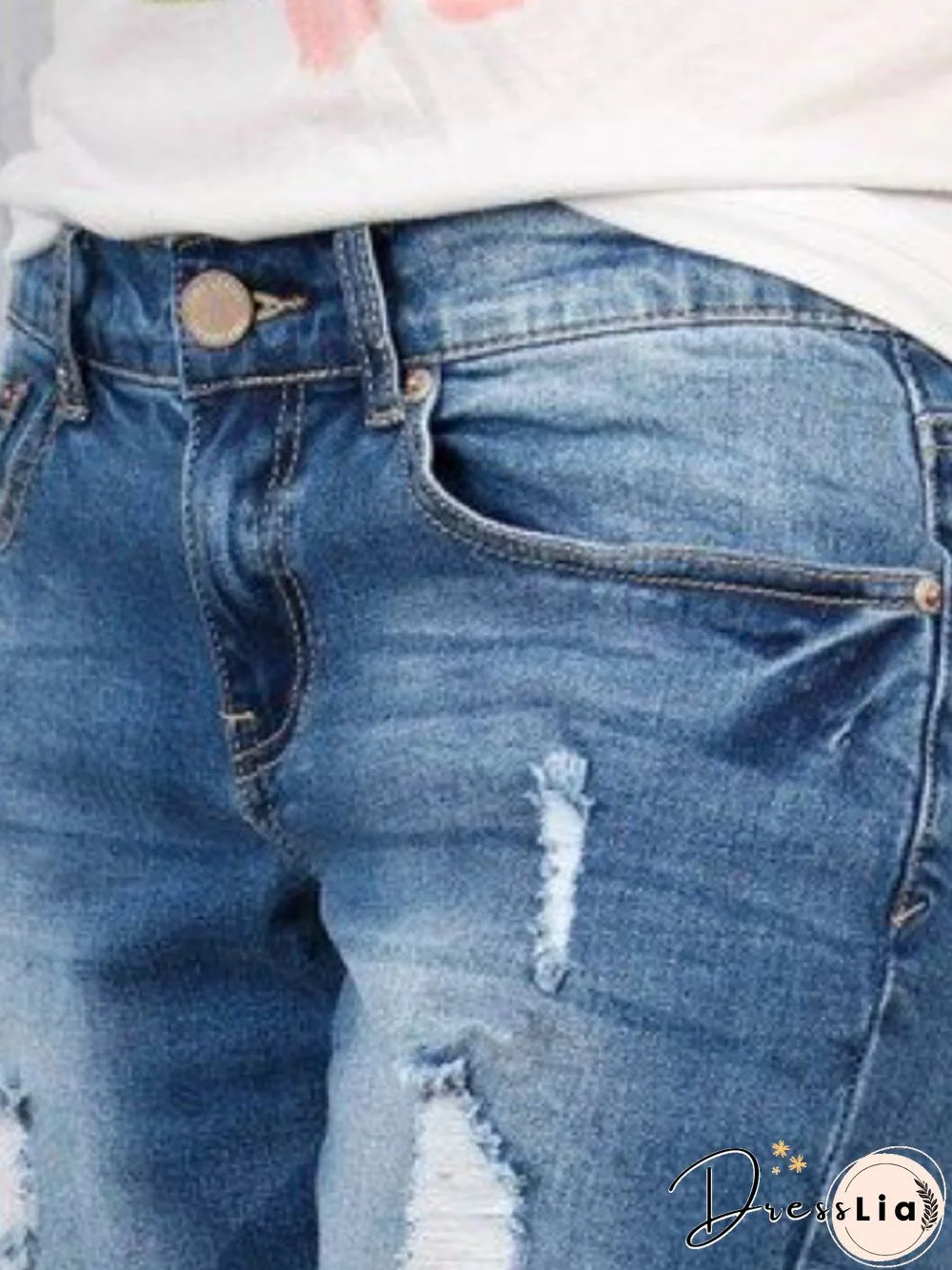 Blue Vintage Denim Denim shorts