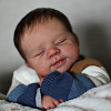 17" Look Real Lifelike Cloth Body Eyes Closed Reborn Newborn Baby Doll Girl Galona - RBBI-Myrebornbabydoll&reg; Myrebornbabydoll&reg;