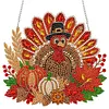 Turkey DIY Diamond Painting Pendant Acrylic Rhinestone Art 9.41x8.78inch