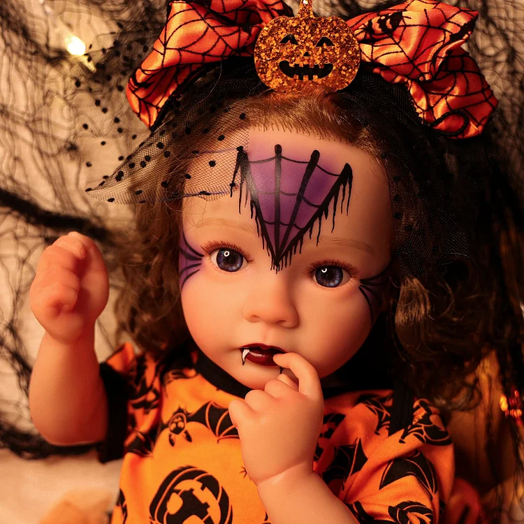 Babeside Halloween Daisy 20" Reborn Baby Adorable Baby Girl