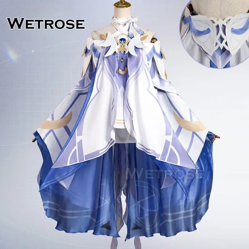[Wetrose] In Stock Genshin Impact Columbina Hyposelenia Cosplay Costume