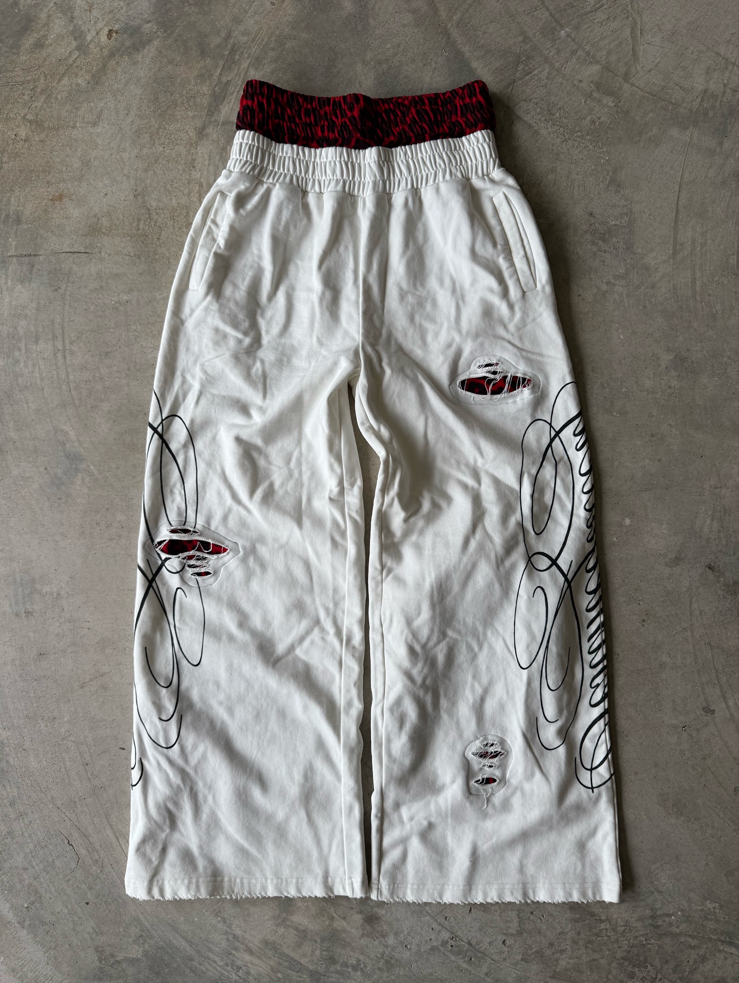 The Stroke Sweatpants（white）