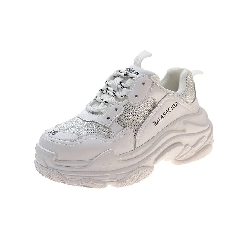 Brand Design Chunky Sneakers Trendy Women Dad Shoes Pink Spring Summer Casual Shoes Fashion Women's Sneakers Classic Trainers