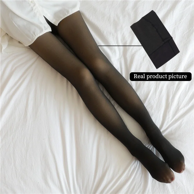 Warm Pantyhose Women Tights for Winter Super Elastic Black Soft Long Slim Hosiery Fashion Sexy Velvet Thick and Thin