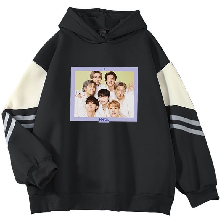 BTS Festa Colorblock Hoodie