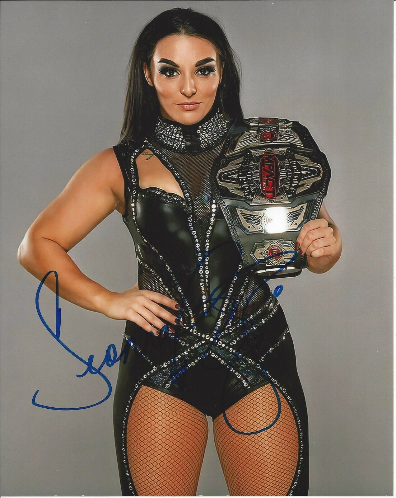 Deonna Purrazzo autographed 8x10 WWE#11