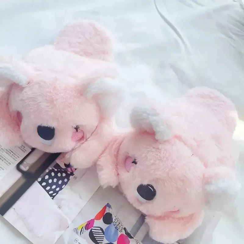 Cute Koala Slippers Indoor Warm Cotton Shoes