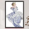 (Big Size)[Brand]Winter Queen - 14CT Stamped Cross Stitch - 41*60cm - Character