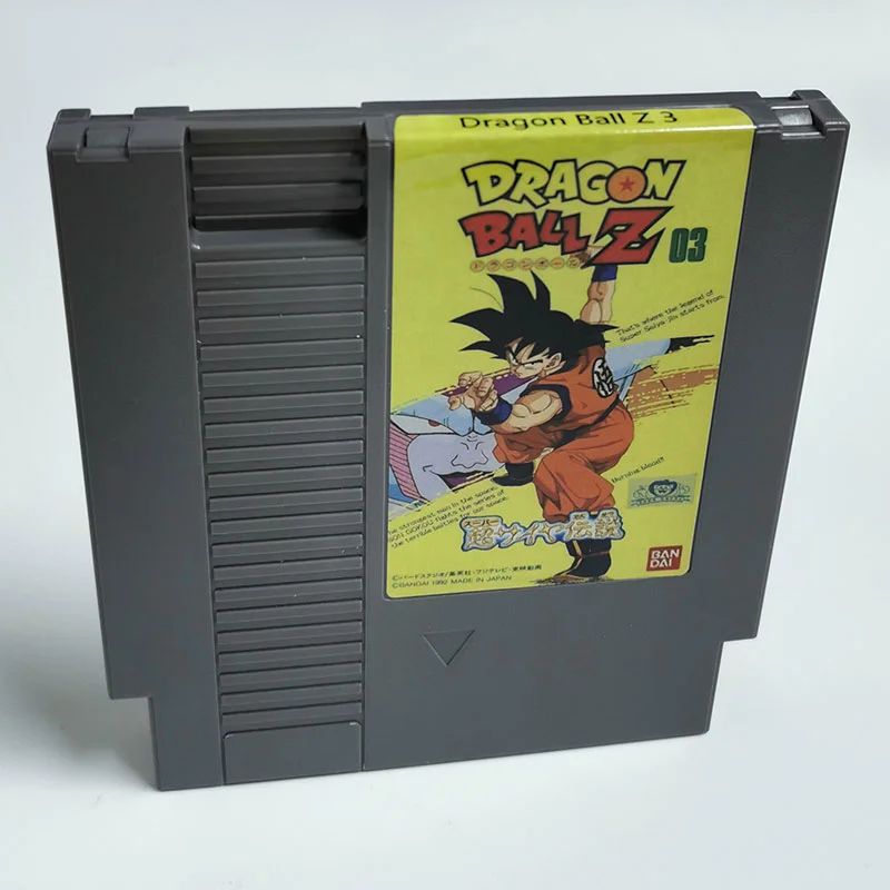 Dragon Ball 3: Gokuuden For Nintendo NES - 8 Bit Game Cartridge