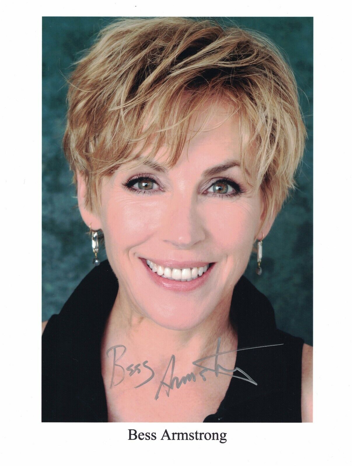 Bess Armstrong Signed Autographed 8x10 Photo Poster painting Actress